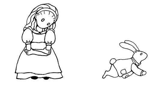 Alice and The White Rabbit from The Alice Journal