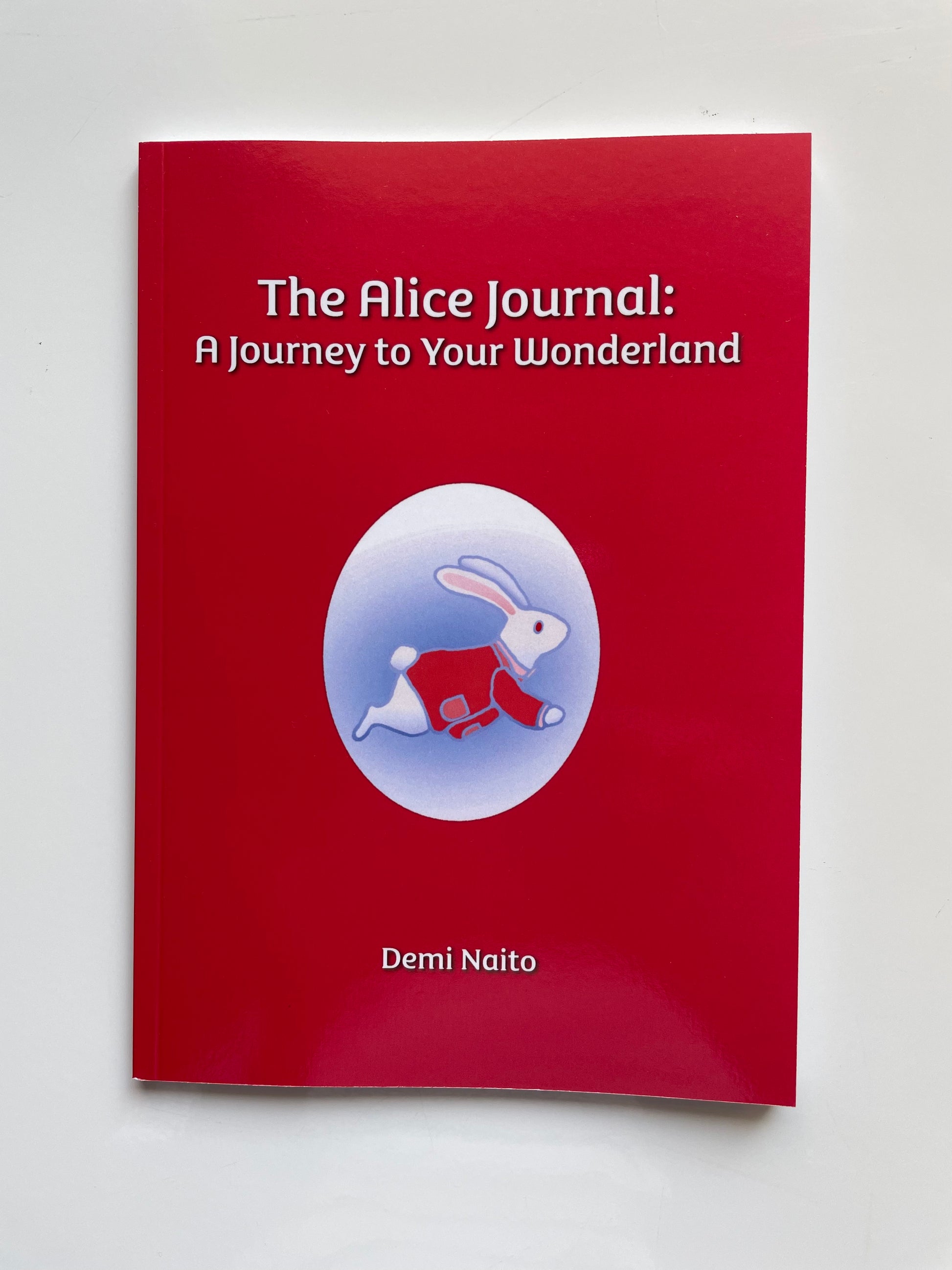 The softcover version of The Alice Journal